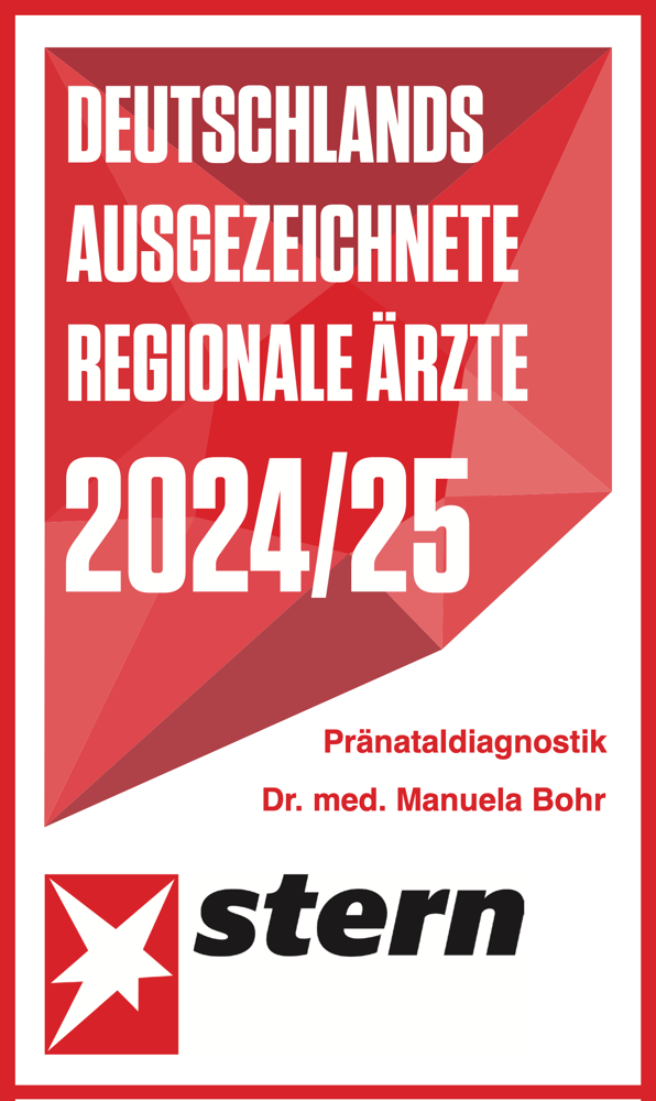 Stern Siegel ausgezeichnete Ärzte Pränataldiagnostik Dr. med. Manuela Bohr